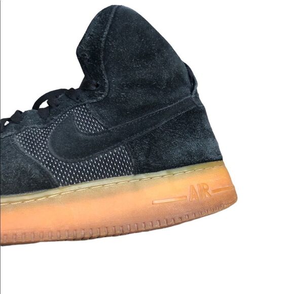 RARE 2016 Nike Air Force 1 High 07 LV8 Black Gum Size 12 - Picture 8 of 16